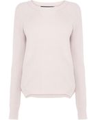 Karen Millen Chunky Fisherman Knit Jumper - Lyst