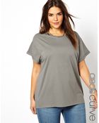Asos Curve Boyfriend Tshirt - Lyst