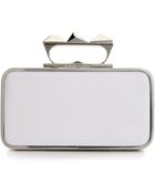 BCBGMAXAZRIA Baguette Knuckle Duster Clutch - Lyst