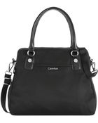 Calvin Klein Nylon Satchel - Lyst