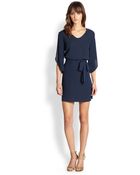 Diane von Furstenberg Tanna Crepe Silk Dress - Lyst