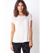 Forever 21 Posh Woven Top - Lyst