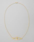 Jennifer Zeuner Evil Eye Pendant Necklace - Lyst