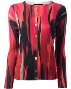 Jonathan Saunders Printed Cardigan - Lyst