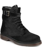 Kurt Geiger Steell Ponyskin Ankle Boots - Lyst