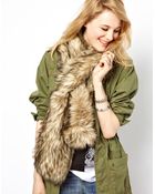 Ralph Lauren Denim Supply Reindeer Sherpa Scarf - Lyst