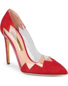 Rupert Sanderson Syra Suede Courts - Lyst
