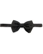 Dolce & Gabbana Polkadot Silk Bow Tie - Lyst