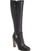 Gianvito Rossi Buckle Strap Knee Boot - Lyst