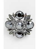 Givenchy Crystal Brooch - Lyst