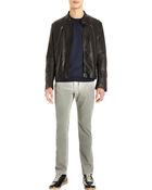 Maison Martin Margiela Leather Motorcycle Jacket - Lyst