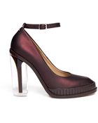 Maison Martin Margiela Plexiglass Heel Pumps - Lyst