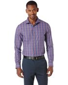 Perry Ellis Double Check Sport Shirt - Lyst