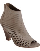 Barneys New York Slice-Cutout Ankle Booties - Lyst