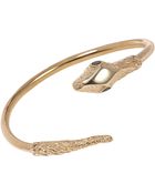 Jennifer Fisher Brass Large Snake Cuff - Lyst