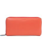 Lodis Audrey Iris Leather Zip Wallet - Lyst