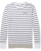 Michael Bastian Striped Cotton and Linenblend Tshirt - Lyst