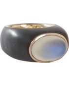 Sidney Garber Moonstone Cabochon Ring - Lyst