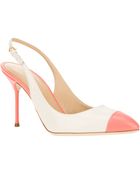 Sergio Rossi Sling Back Pump - Lyst