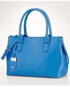 Lauren by Ralph Lauren Newbury Double Zip Shopper - Lyst