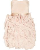 Notte By Marchesa Ruffled Silk Organza Dress - Lyst