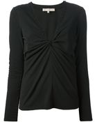Vanessa Bruno V-Neck Top - Lyst