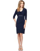 Alex Evenings Two Piece Beaded Jacket Dress - Lyst