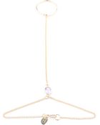 Anabel Campbell Gold Amethyst Hand Bracelet - Lyst