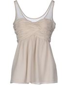 Burberry Top - Lyst