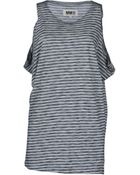 Mm6 By Maison Martin Margiela Sleeveless T-shirt - Lyst