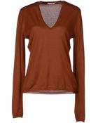 Ballantyne Long Sleeve Sweater - Lyst