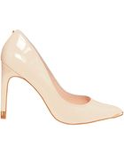 Ted Baker Nude Thaya Heeled Court Shoes - Lyst