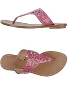 Belle By Sigerson Morrison Thong Sandal - Lyst