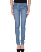 Cheap Monday Denim Trousers - Lyst