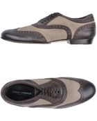 Dolce & Gabbana Laceup Shoes - Lyst