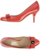 Ferragamo Pump - Lyst