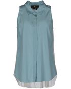 Sachin & Babi Sachin Babi Sleeveless Shirt - Lyst