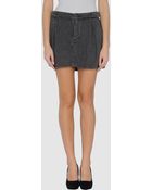 Theyskens' Theory Denim Skirt - Lyst