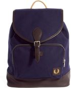 Fred Perry Classic Canvas Backpack - Lyst