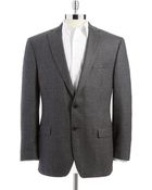 Lauren by Ralph Lauren Houndstooth Blazer - Lyst