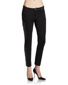 Sachin & Babi Lorena Leather-Paneled Moto Pants - Lyst