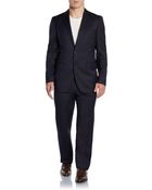Saks Fifth Avenue Black Label Slim-Fit Wool Suit - Lyst