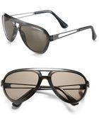 Tod's Translucent Acetate Aviator Sunglasses - Lyst