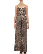 Twelfth Street Cynthia Vincent Python-Print Maxi Dress - Lyst