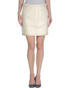 Antonio Berardi Leather Skirt - Lyst