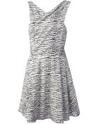 Proenza Schouler Wavy Print Dress - Lyst