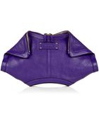 Alexander McQueen De Manta Clutch - Lyst