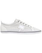 Dolce & Gabbana Panama Perforated Leather Flat Sneakers - Lyst