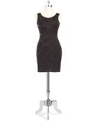 Guess Sequin Sunburst Sleeveless Dress - Lyst
