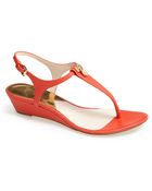 MICHAEL Michael Kors Hamilton Thong Sandal - Lyst